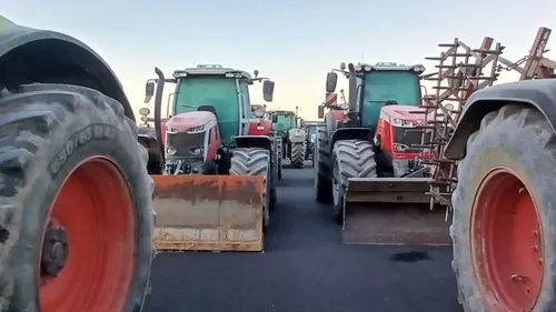 Le barrage sur l'A64 levé par les agriculteurs