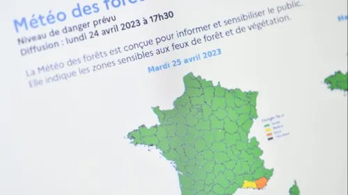 Incendies : Météo France lance son 1er bulletin "météo des forêts"...