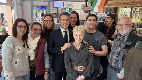 Une visite présidentielle qui fait réagir.