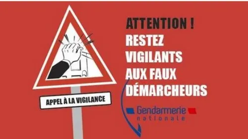 La gendarmerie alerte face à une recrudescence de démarchages abusifs.