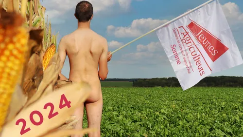 Les jeunes agriculteurs de la Somme tombent la chemise dans un...