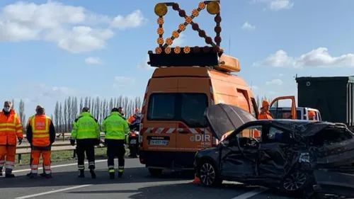 Un appel à témoins lancé après l'accident mortel sur l'A23 à Orchies