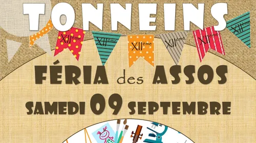 Tonneins présente sa 12ème Féria des Assos ce samedi!