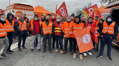Auchan : La grève continue à l’entrepôt de Carvin