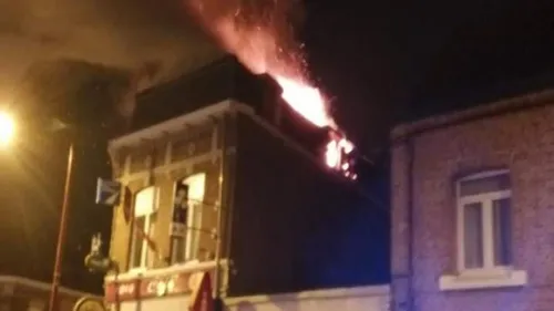 La Gorgue: Un incendie ce matin au dessus du Longchamp 