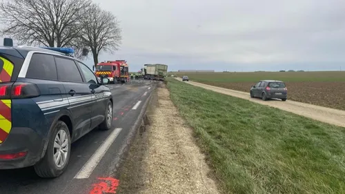 Dramatique accident entre un camion et une voiture