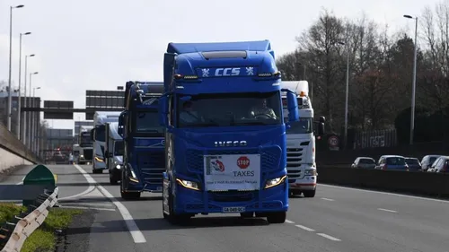 Social: L'opération escargot des routiers indépendants prévue ce...