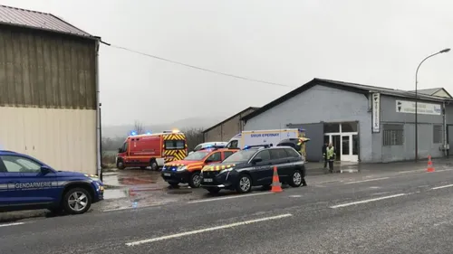 Une piétonne en urgence absolue après avoir été écrasée entre un...