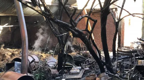 Aire-sur-la-Lys: Un ancien hangar agricole détruit par un incendie