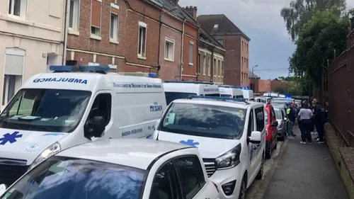 Amiens : manifestation des ambulanciers, des perturbations de la...