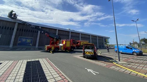 Marquise: Un début d'incendie chez Lidl