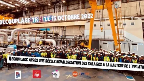 Gravelines: Les agents de la centrale nucléaire mobilisés