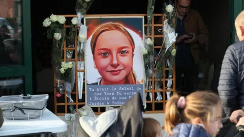 Dernier adieu à Lola aujourd'hui à Lillers