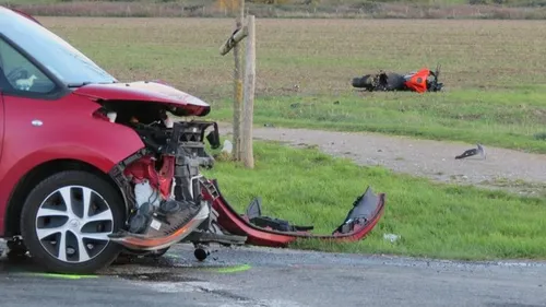 Un motard gravement blessé dans un accident à Audruicq