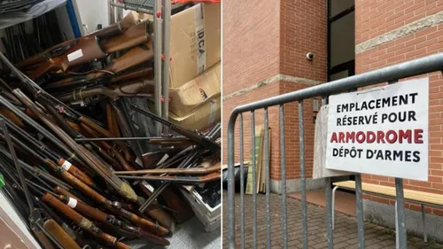 Opération d'abandon d'armes: Gros succès, dans nos départements du...