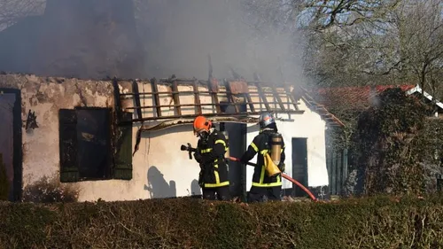 Bournonville: Une fermette détruite par un incendie