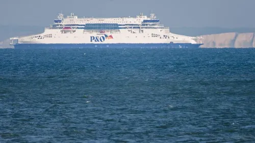 Calais: Le P&O Pioneer en phase test! 