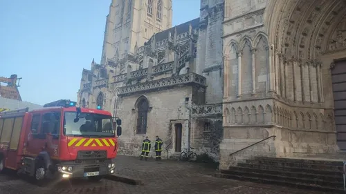 Alerte incendie ce mercredi matin à la cathédrale de Saint-Omer