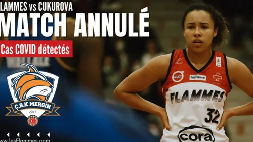 Eurocoupe : match annulé entre les Flammes et Cukurova