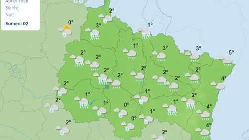 Retour de la neige en Champagne-Ardenne 
