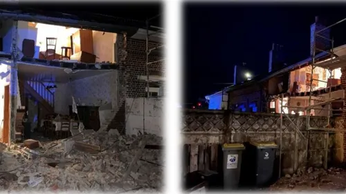 Enquin-lez-Guinegatte: Une maison soufflée par une explosion 