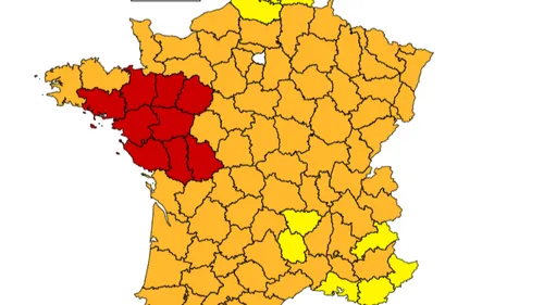 Toute la région passe en vigilance orange pour canicule