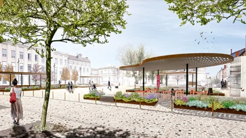 Marmande : la Place Clémenceau va faire peau neuve