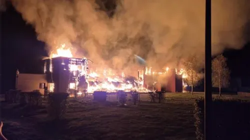 Un incendie toujours en cours dans une micro-crèche à Tincques (62)