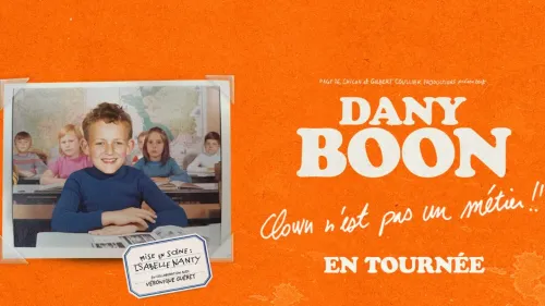 GAGNEZ VOS PLACES POUR LE SPECTACLE DE DANNY BOON !