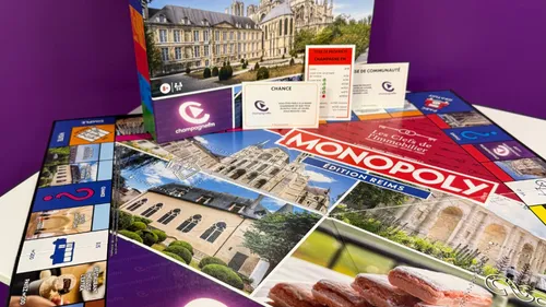 Champagne FM fait son entrée dans le Monopoly Reims !