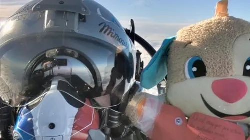 Une mission pleine de tendresse dans les airs