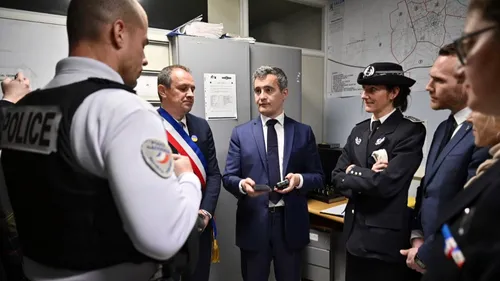 Gérald Darmanin en déplacement à Lille ce lundi matin