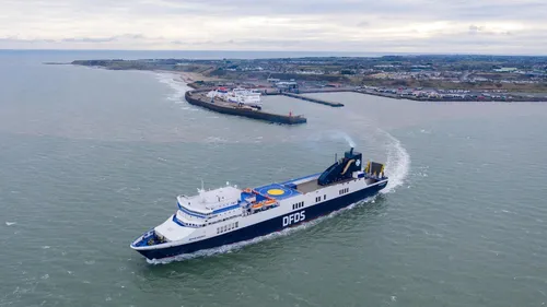 Un nouveau ferry relie Dunkerque à l'Irlande