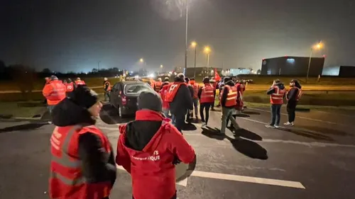 Le CRT de Lesquin déjà bloqué ce lundi matin
