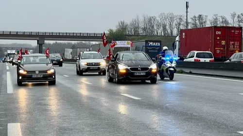 Retraites: A1 (Dourges), A25 (Dunkerque): Circulation compliquée 