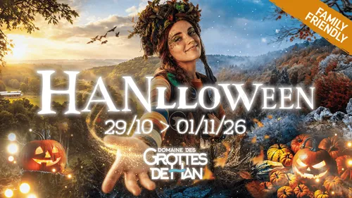 Gagnez vos entrées pour Hanlloween aux Grottes de Han 