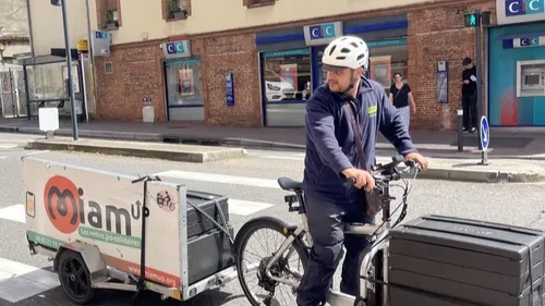 A Toulouse, Miam'Up récupère les restes des cantines collectives au...