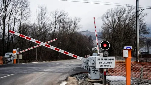 Collision entre voiture et un train