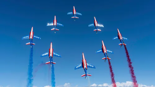 Crash de deux avions de la patrouille de France 