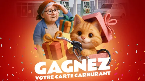 Gagnez votre carte carburant de 50 euros