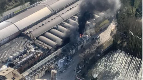 Un important incendie au sein de la cartonnerie RDM