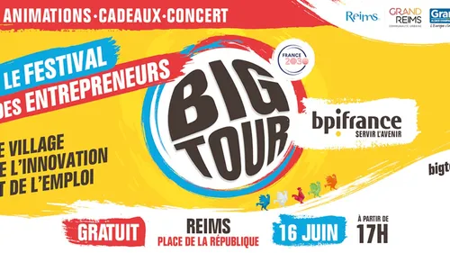 LE BIG TOUR BPI FRANCE A REIMS, AVEC CHAMPAGNE FM !