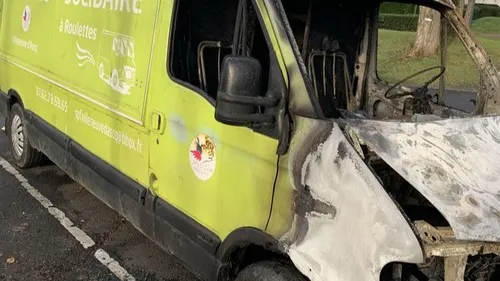 L’épicerie mobile du Secours Populaire de Villeneuve d'Ascq...