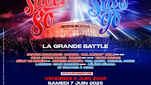 "Stars 80 vs Stars 90, la Grande Battle" : deux concerts à Lille...