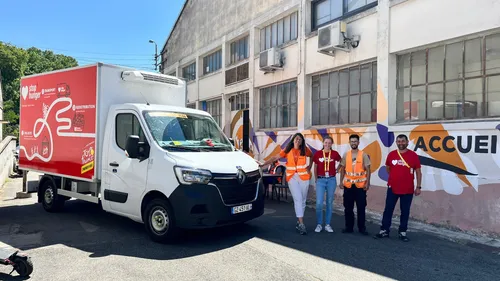 116 kilos de denrées du Tour de France redistribués à la Banque...