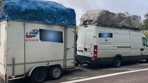 Un véhicule en surcharge intercepté sur l'autoroute 