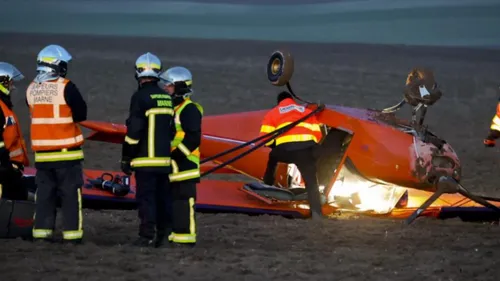 Un septuagénaire blessé dans un accident d’ULM 