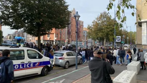 Arras: Alerte à la bombe en cours au lycée Gambetta, ou a été tué...
