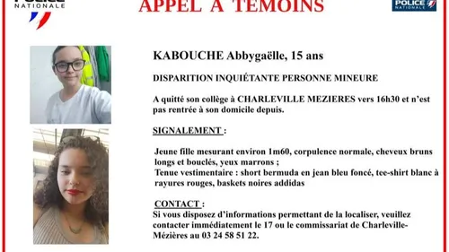 Appel à témoins après une disparition inquiétante