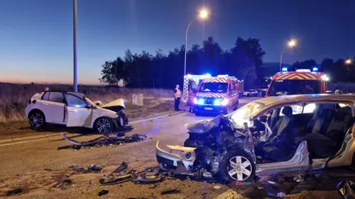 Deux blessés graves dans un accident